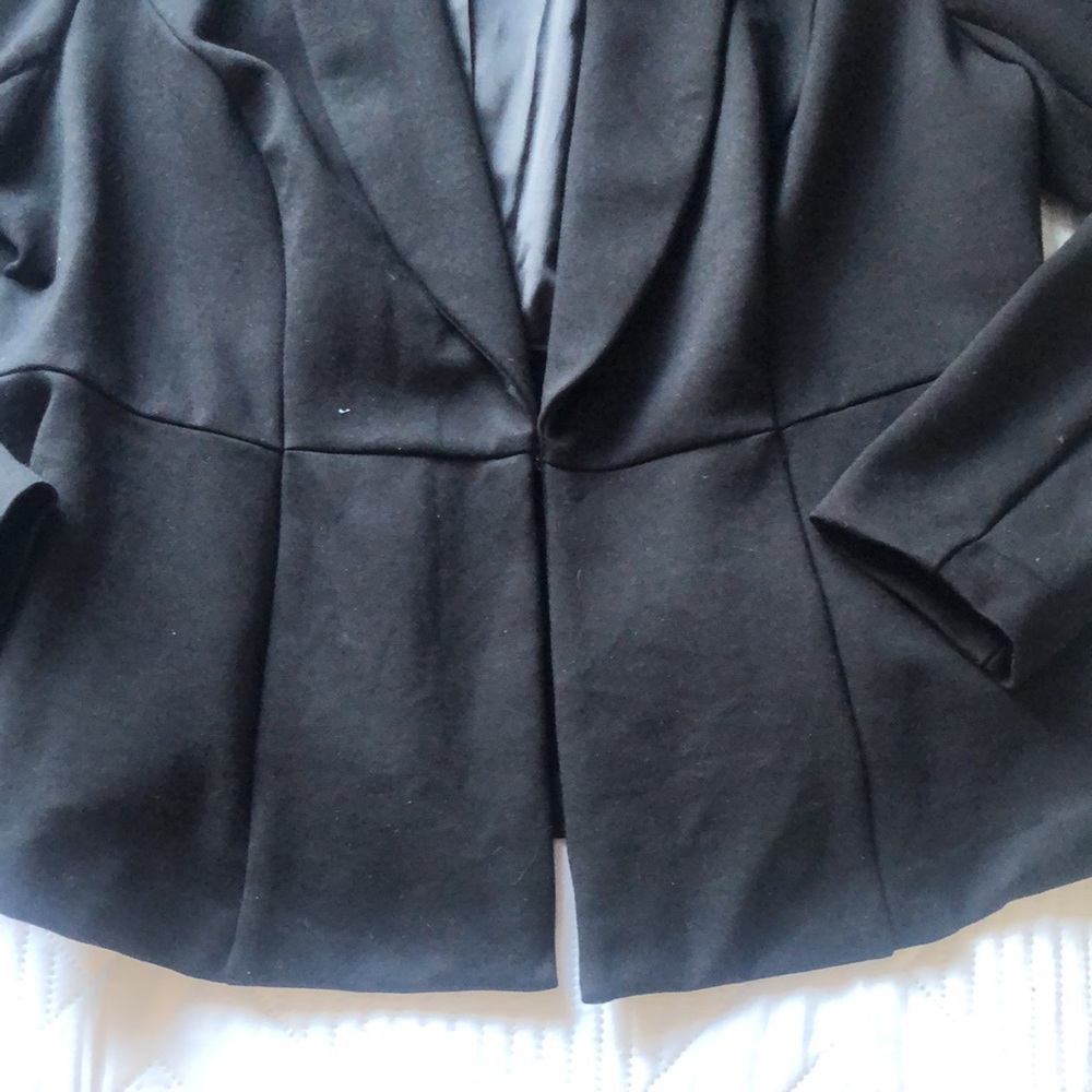 Torrid Black Careerwear Long sleeve Blazer Size 14/16 Careerwear Office Business - Picture 10 of 16